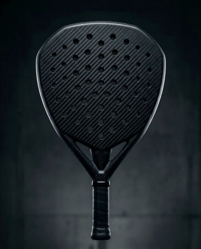 Diamond shape padel racket