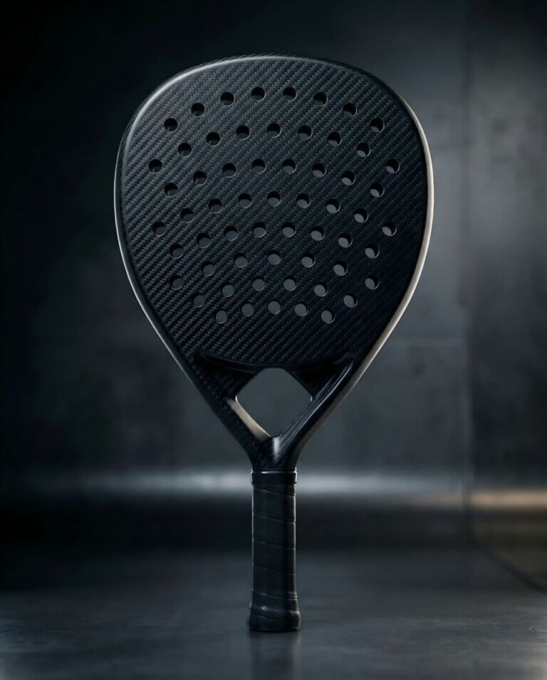 Custom Teardrop Shape Padel Racket